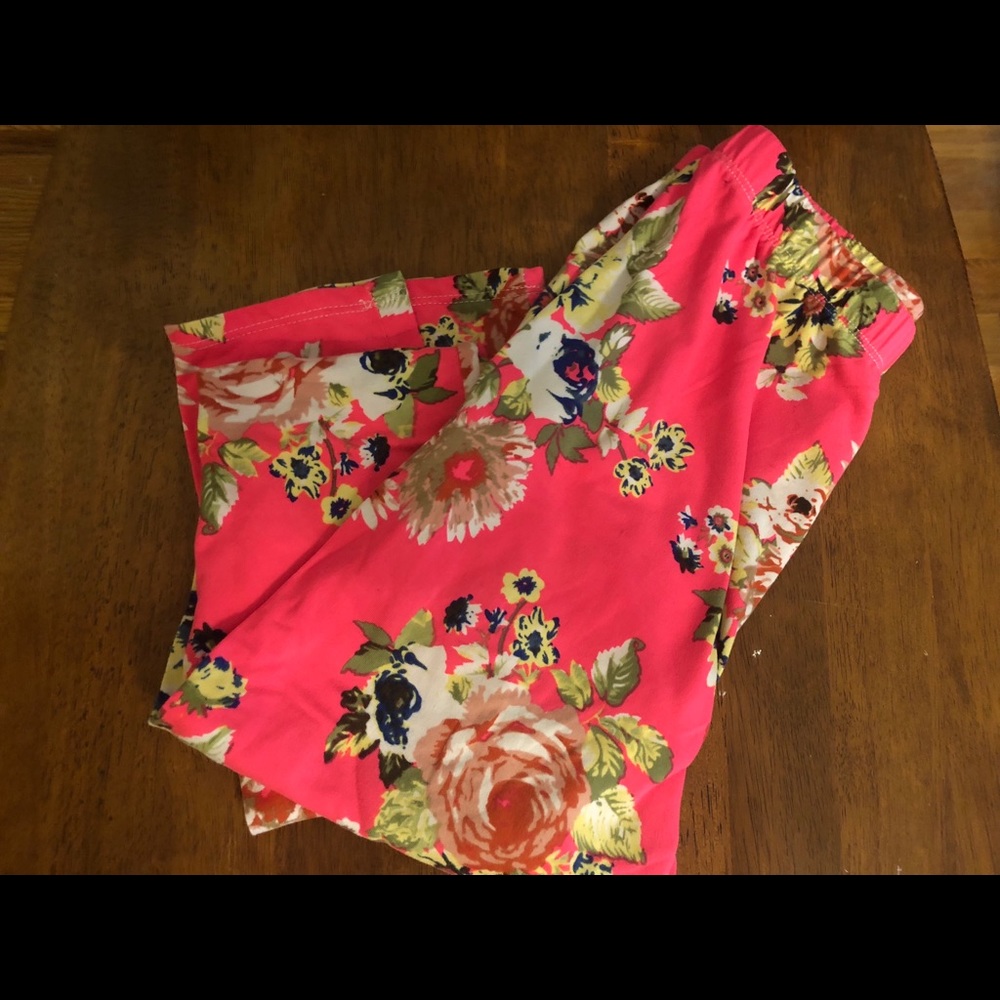 Floral leggings